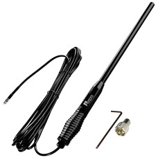 Aerpro 3Dbi 477mhz Heavy Duty Black Radome UHF Antenna - CBSTHD1